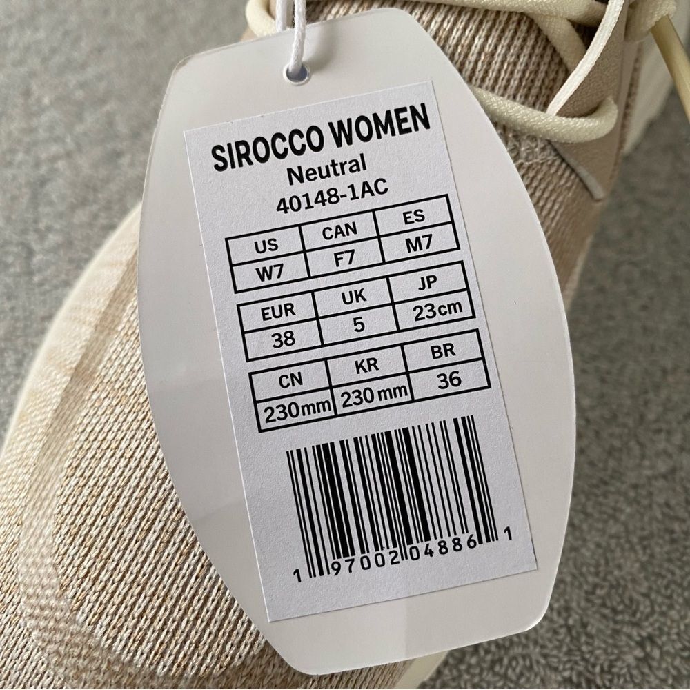 Hey Dude Shoes Womens 7 Beige Neutral Sirocco Comfort Slip On 40148-1AC - Picture 7 of 7